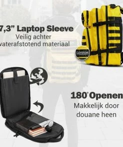 Layton LAYSTON. - 45L Sport School Werk Rugtas - Sport Rugzak - Tactical Backpack - Waterafstotend - Geel 15 Layton LAYSTON. - 45L Sport School Werk Rugtas - Sport Rugzak - Tactical Backpack - Waterafstotend - Geel -Parker IM Vibrant Ring Shop 550x550 219