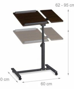 Relaxdays Laptoptafel Op Wieltjes - Hout - Laptopstandaard - Ook Voor Linkshandigen - Zwart 18 Relaxdays Laptoptafel Op Wieltjes - Hout - Laptopstandaard - Ook Voor Linkshandigen - Zwart -Parker IM Vibrant Ring Shop 550x550 256