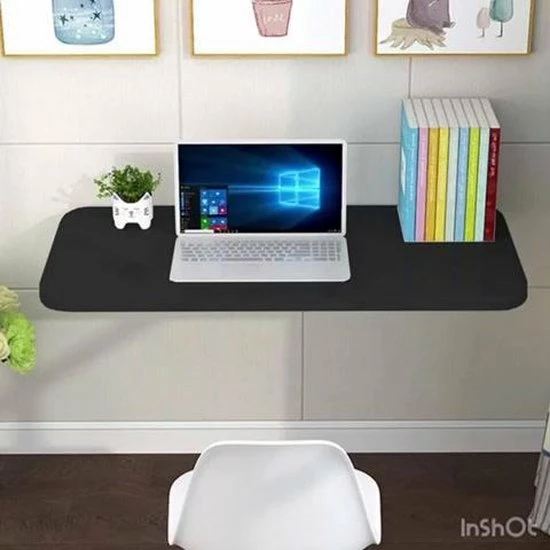 Beckenbau - Wandtafel Inklapbaar - Klaptafel - Inklapbare Tafel - 90x60cm - Recht - Wit 2 Beckenbau - Wandtafel Inklapbaar - Klaptafel - Inklapbare Tafel - 90x60cm - Recht - Wit - Afbeelding 2