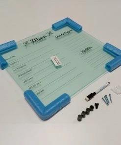 WireDesign Menuplanner 40x35 Cm - Acryl - Nederlands - Inclusief Stift En Montagemateriaal. Uitwisbaar En Herschrijfbaar - Transparant - Memobord / Planbord / Whiteboard -Parker IM Vibrant Ring Shop 550x550 31