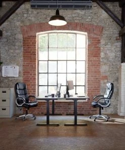 Tectake Elektrisch Tafelframe Denis - Zwart - 402997 - 180x68x123 Cm - Zit-sta Bureau -Parker IM Vibrant Ring Shop 550x550 333