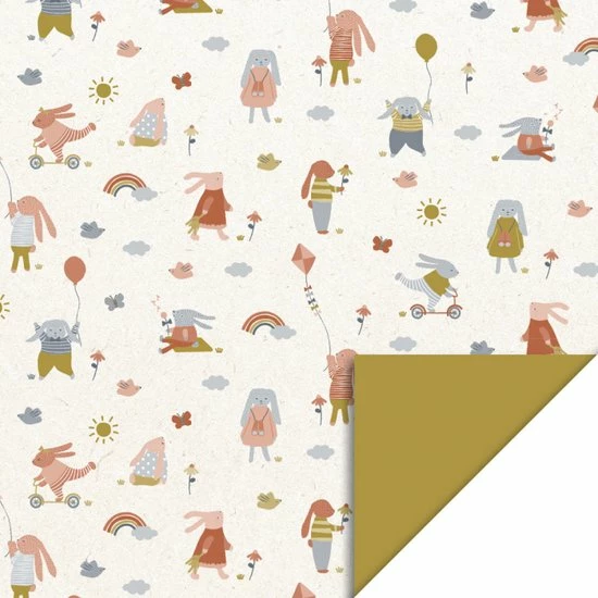 Paper Twinkle Inpakpapier Baby | Jongen En Meisje | Geboorte | 12-delige Inpakset 3 Paper Twinkle Inpakpapier Baby | Jongen En Meisje | Geboorte | 12-delige Inpakset - Afbeelding 3