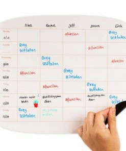 Greenstory - Sticky Whiteboard - Familieplanner - Organische Vorm