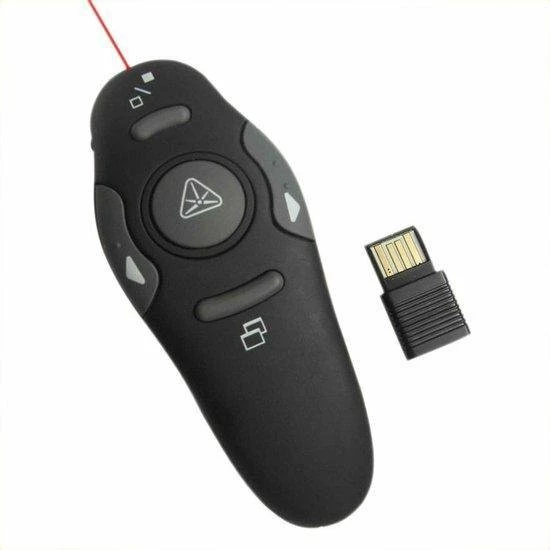 Merkloos Draadloze Laser Presenter - Laser Pointer - Powerpoint Afstandsbediening 3 Merkloos Draadloze Laser Presenter - Laser Pointer - Powerpoint Afstandsbediening - Afbeelding 3