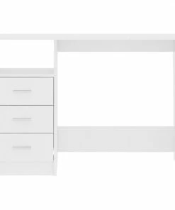 VidaXL Bureau Met Lades 110x50x76 Cm Spaanplaat Wit -Parker IM Vibrant Ring Shop 550x550 520