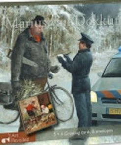 Art Revisited Kerst Kaarten - Marius Van Dokkum Ho,ho, Ho.../ Wakker Blijven! -Parker IM Vibrant Ring Shop 550x550 541