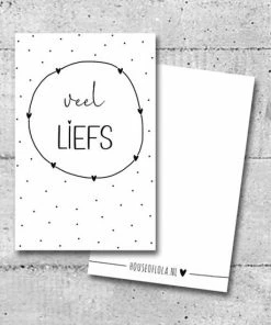 HOUSE OF LOLA 20x Minikaartjes / Kleine Kaartjes / Cadeaulabels | Verjaardag En Meer | Zwart & Wit -Parker IM Vibrant Ring Shop 550x550 545