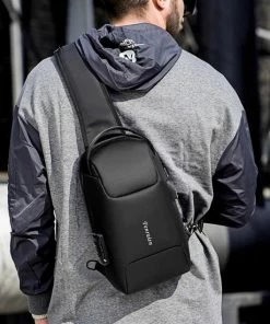 Brandie® - Rugzak - Nieuwe Heren Multifunctioneel - Tas - Rugtas - Borsttas - TSA - Anti Diefstal - Grootte 10*20*34 Cm - Schoudertas - Opladen Via USB - Waterdicht - Crossbodytas - 5105 Gewicht 0.65kg - Zwart 25 Brandie® - Rugzak - Nieuwe Heren Multifunctioneel - Tas - Rugtas - Borsttas - TSA - Anti Diefstal - Grootte 10*20*34 Cm - Schoudertas - Opladen Via USB - Waterdicht - Crossbodytas - 5105 Gewicht 0.65kg - Zwart -Parker IM Vibrant Ring Shop 550x550 563