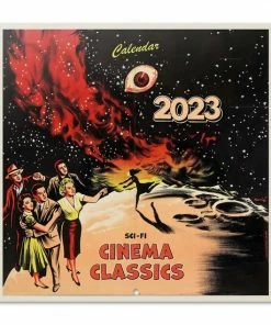 N.v.t. Filmposter Kalender 2023 - Hollywood - Retro - Vintage - Klassiek - Cinema - Formaat 30 X 30 Cm