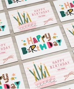 SUNMOOL Wenskaarten - Happy Birthday - Verjaardag - 10x15cm - Gevouwen Kaarten Met Enveloppen - 36 Stuks 8 SUNMOOL Wenskaarten - Happy Birthday - Verjaardag - 10x15cm - Gevouwen Kaarten Met Enveloppen - 36 Stuks -Parker IM Vibrant Ring Shop 550x550 609