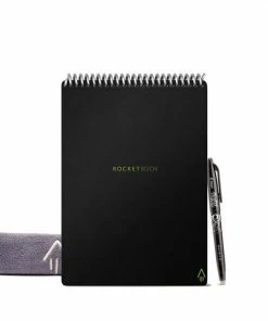 Rocketbook Flip Smart Notebook A5 Executive Zwart