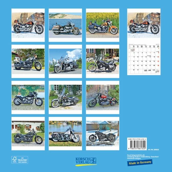 Korsch Verlag Harley Davidson Kalender 2023 1 Korsch Verlag Harley Davidson Kalender 2023