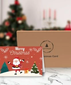 Giftmas Kerstkaarten - Wenskaarten - 36 Stuks - Met Enveloppen En Stickers - 10x15cm -Parker IM Vibrant Ring Shop 550x550 68