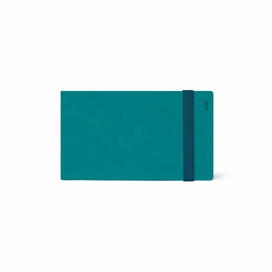 LEGAMI POCKET AGENDA 2023 - Week Op 2 Pagina's - Verticaal - DWARS - 14x8cm - Petrol Blue 1 LEGAMI POCKET AGENDA 2023 - Week Op 2 Pagina's - Verticaal - DWARS - 14x8cm - Petrol Blue