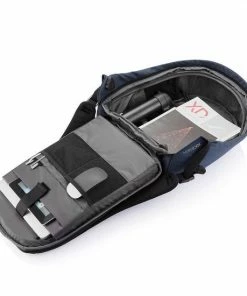 XD Design Bobby Pro - Anti-Diefstal Rugzak 18 Liter - Blauw -Parker IM Vibrant Ring Shop 550x550 76