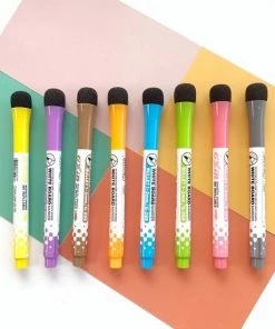BOTC Whiteboard Stiften - Whiteboard Marker Ronde Punt - Whiteboard Stiften - 8 Stuks - Met Wisser -Parker IM Vibrant Ring Shop 550x550 801