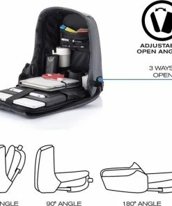 XD Design Bobby Pro - Anti-Diefstal Rugzak 18 Liter - Blauw -Parker IM Vibrant Ring Shop 550x554