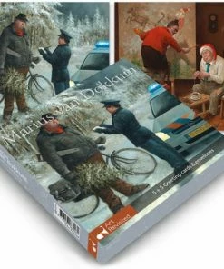 Art Revisited Kerst Kaarten - Marius Van Dokkum Ho,ho, Ho.../ Wakker Blijven!