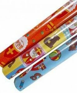 Merkloos 5 X Rollen Sinterklaas Kadopapier - Inpakpapier - Inpakpapierverjaardag - Cadeaupapier - Inpakpapier Kinderen - Inpakpapier Sint - Sinterklaas Decoratie -Parker IM Vibrant Ring Shop 550x554 8