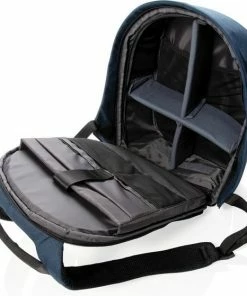 XD Design Bobby Pro - Anti-Diefstal Rugzak 18 Liter - Blauw -Parker IM Vibrant Ring Shop 550x559