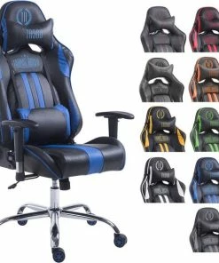 CLP Limit Xl Bureaustoel - Kunstleer Zwart/blauw Zonder Voetensteun -Parker IM Vibrant Ring Shop 550x570 2