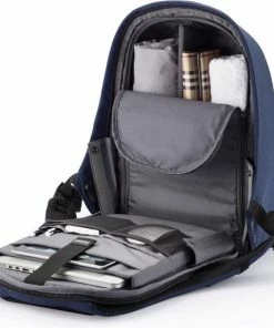 XD Design Bobby Pro - Anti-Diefstal Rugzak 18 Liter - Blauw -Parker IM Vibrant Ring Shop 550x575 2