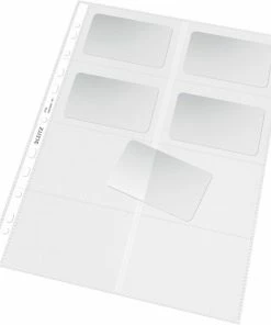 Leitz Premium Showtas Voor Visitekaartjes - PP - A4 - 10 Stuks - Transparant -Parker IM Vibrant Ring Shop 550x591 4