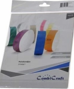 CombiCraft Blanco Tyvek Polsbandjes Paars - 100 Stuks -Parker IM Vibrant Ring Shop 550x594 3