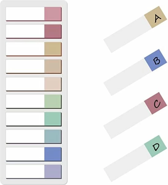 BOTC Film Index Tab Memoblokken - 44 X 11 Mm - Transparant Op Flexibele Liniaal Met Mm Aanduiding 1 BOTC Film Index Tab Memoblokken - 44 X 11 Mm - Transparant Op Flexibele Liniaal Met Mm Aanduiding