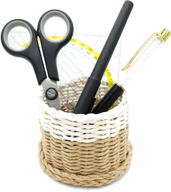 Bau Mart Un Ko ECO Wit Papier Touw Koord Twijnen - 100M - 2mm - Voor Cadeauversiering, Tassen, Hoeden, Borduurwerk, Knutselen, Natuurlijk En Duurzaam Papiergaren - Hobby DIY Koord 5 Bau Mart Un Ko ECO Wit Papier Touw Koord Twijnen - 100M - 2mm - Voor Cadeauversiering, Tassen, Hoeden, Borduurwerk, Knutselen, Natuurlijk En Duurzaam Papiergaren - Hobby DIY Koord - Afbeelding 5