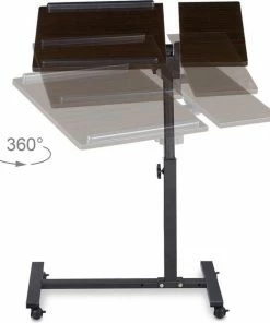 Relaxdays Laptoptafel Op Wieltjes - Hout - Laptopstandaard - Ook Voor Linkshandigen - Zwart 22 Relaxdays Laptoptafel Op Wieltjes - Hout - Laptopstandaard - Ook Voor Linkshandigen - Zwart -Parker IM Vibrant Ring Shop 550x622