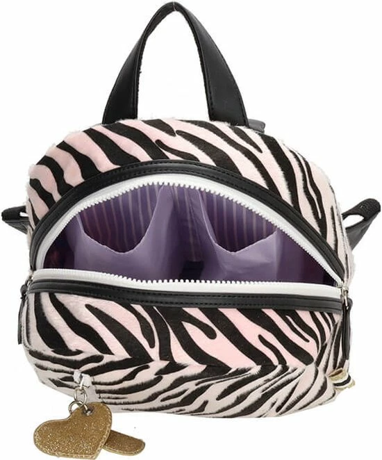 Zebra Trends Girls Rugzak Pink Zebra 4 Zebra Trends Girls Rugzak Pink Zebra - Afbeelding 4