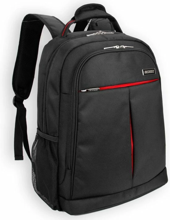 Accezz Rugzak 18L - Laptoptas 15.6 Inch - Schooltas Met Handige Opbergvakken - Dames, Heren, Jongens, Meisjes - Zwart 1 Accezz Rugzak 18L - Laptoptas 15.6 Inch - Schooltas Met Handige Opbergvakken - Dames, Heren, Jongens, Meisjes - Zwart