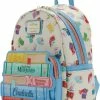 Merkloos Disney - Princess Books - Backpack LoungeFly '23x25x11cm'