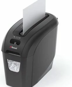 Rexel ProStyle+ SC Papierversnipperaar Voor Thuiskantoor/Thuiswerkplek - P- 1 Stroken - Invoer Tot 7 A4-Vellen - Vernietigt Documenten, Creditcards, Nietjes En Paperclips - Opvangbak Van 7 Liter - Zwart -Parker IM Vibrant Ring Shop 550x730 1