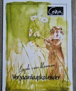 Aquarelle Verjaardagskalender - Rosanna Feikens 'Liefde Voor Bloemen'