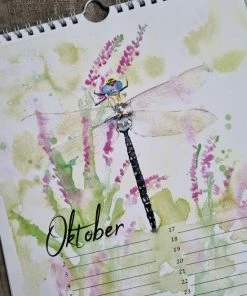 Aquarelle Verjaardagskalender - Rosanna Feikens 'Liefde Voor Bloemen' -Parker IM Vibrant Ring Shop 550x733 17