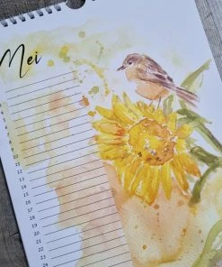 Aquarelle Verjaardagskalender - Rosanna Feikens 'Liefde Voor Bloemen' -Parker IM Vibrant Ring Shop 550x733 18