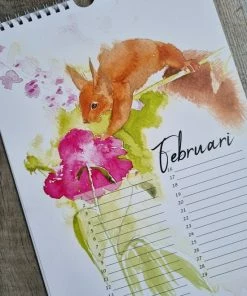 Aquarelle Verjaardagskalender - Rosanna Feikens 'Liefde Voor Bloemen' -Parker IM Vibrant Ring Shop 550x733 21