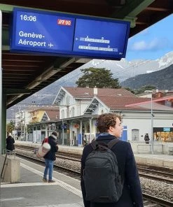 Yakfield - Rugzak - 20 Liter – Casual Model - Kado - Heren - Geschikt Voor Laptop - Handbagage- Schooltas - Zwart Antraciet Grijs- Vintage Canvas Katoen – Heren En Dames - 44 X 30 X 15 Cm - Pukkel -Parker IM Vibrant Ring Shop 550x733 24