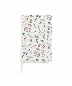 Hospitrix A5 Notitieboek Verpleegkunde Gelijnd Medische Symbolen - Zorg - Cadeau Verpleegster