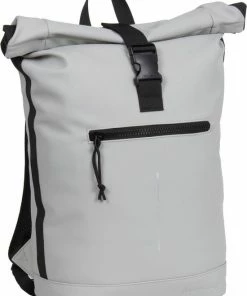 New Rebels® Mart - Rugtas - Grijs - Waterbestendig - Roll-top - 15.6151413121087 - 35x10x46cm - Rugzak / Backpack