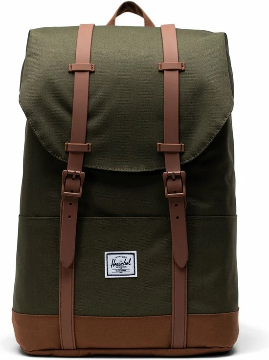 Herschel Retreat Youth - Ivy Green/Saddle Brown / Rugzak Voor Kinderen Met 14L Opbergvolume / Met Levenslange Fabrieksgarantie / Limited Lifetime Warranty / Groen 1 Herschel Retreat Youth - Ivy Green/Saddle Brown / Rugzak Voor Kinderen Met 14L Opbergvolume / Met Levenslange Fabrieksgarantie / Limited Lifetime Warranty / Groen