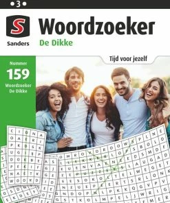 Sanders Puzzelboeken Sanders Puzzelboek Woordzoeker 3* De Dikke, Editie 159