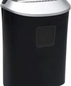 Merkloos Papierversnipperaar Zwart | 36 X 24 X 36 Cm – 20 Liter Opvangbak | 10 Vellen Tegelijk | Laag Geluidsniveau | Papierrecycling – Milieuvriendelijk – Versnipperen Papier – Vernietigen | Vanalles & Nogwat