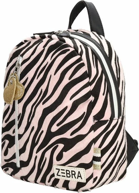 Zebra Trends Girls Rugzak Pink Zebra 2 Zebra Trends Girls Rugzak Pink Zebra - Afbeelding 2
