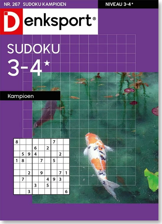 Denksport Sudoku Puzzelboek Pakket Najaar 2022 4 Denksport Sudoku Puzzelboek Pakket Najaar 2022 - Afbeelding 4