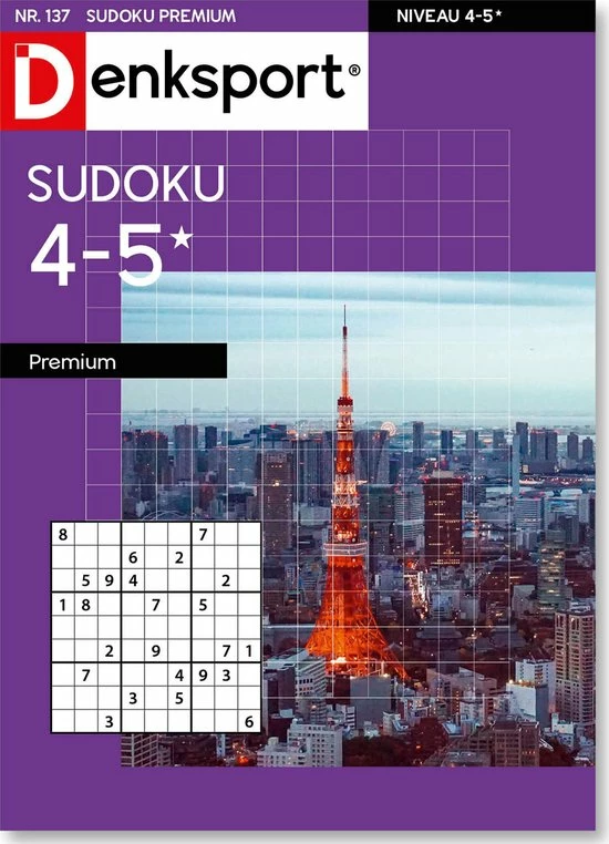 Denksport Sudoku Puzzelboek Pakket Najaar 2022 5 Denksport Sudoku Puzzelboek Pakket Najaar 2022 - Afbeelding 5