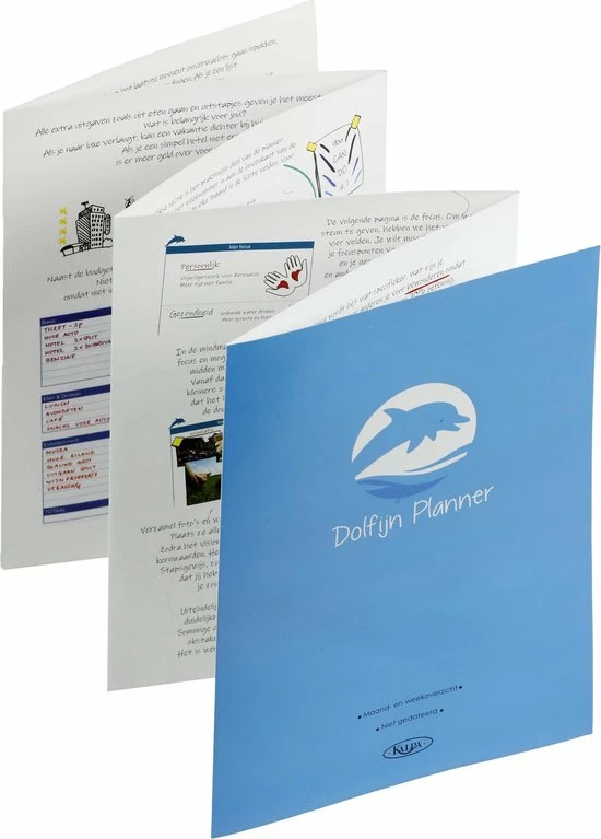 Kalpa 6627-00 Motivatie Planner-Dolfijn-A5-gebonden 4 Kalpa 6627-00 Motivatie Planner-Dolfijn-A5-gebonden - Afbeelding 4