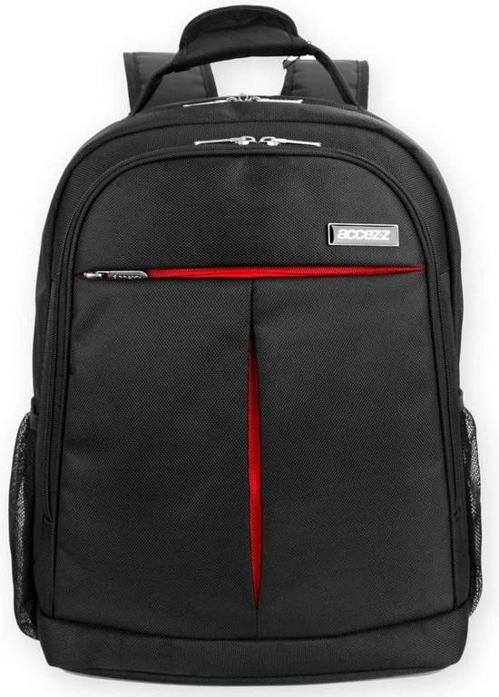 Accezz Rugzak 18L - Laptoptas 15.6 Inch - Schooltas Met Handige Opbergvakken - Dames, Heren, Jongens, Meisjes - Zwart 5 Accezz Rugzak 18L - Laptoptas 15.6 Inch - Schooltas Met Handige Opbergvakken - Dames, Heren, Jongens, Meisjes - Zwart - Afbeelding 5